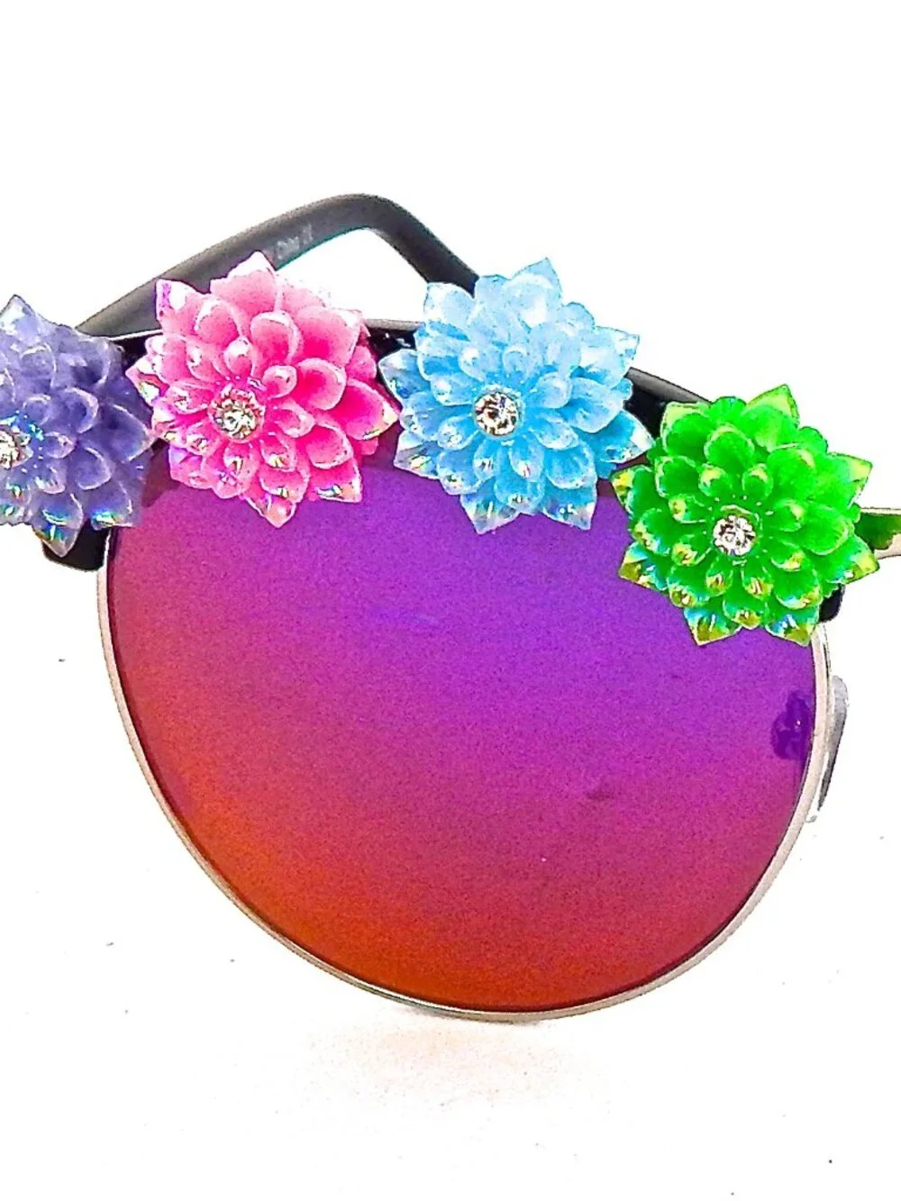 GASOLINE GLAMOUR JELLYBEAN DISCO QUEEN JUMBO ACID COCO GLASSES🪩💎🛼